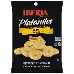 Iberia Platanitos Garlic Plantain Chips 3 oz