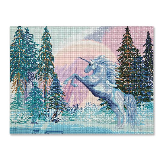 slide 1 of 6, Unicorn Diamond Art Kit By Make Market, 18 in x 24 in