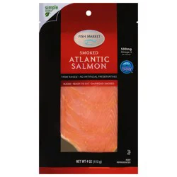 Hy-vee Fish Market Smoked Atlantic Salmon