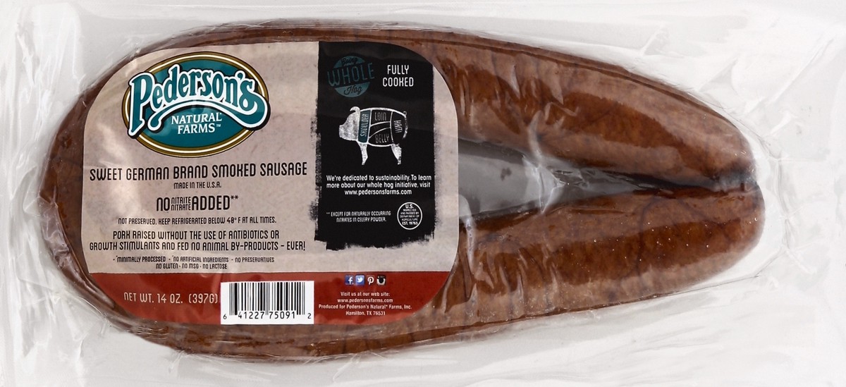 slide 1 of 5, Pederson's Pedersons Natural Farms Sausage 14 oz, 14 oz