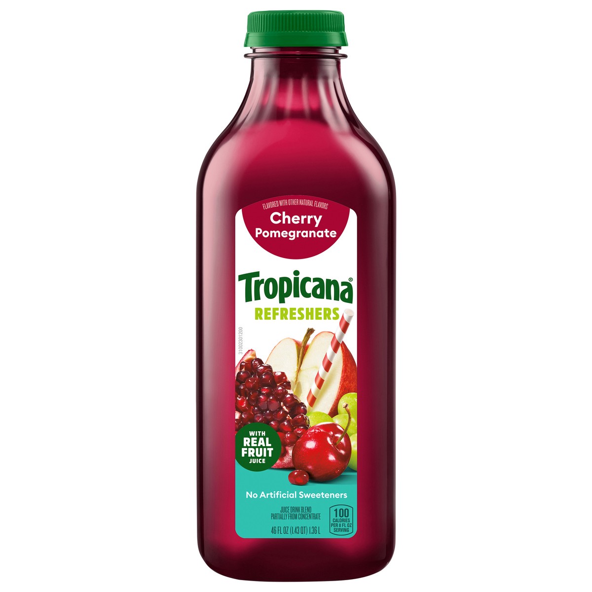 slide 12 of 12, Tropicana Premium Drinks, Cherry Pomegranate, 46 Fl Oz Bottle, 46 fl oz