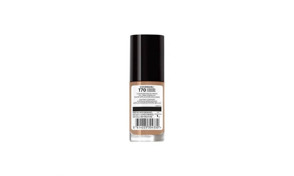 slide 2 of 5, Covergirl TruBlend Matte Made Liquid Foundation, True Ivory, 1 fl oz