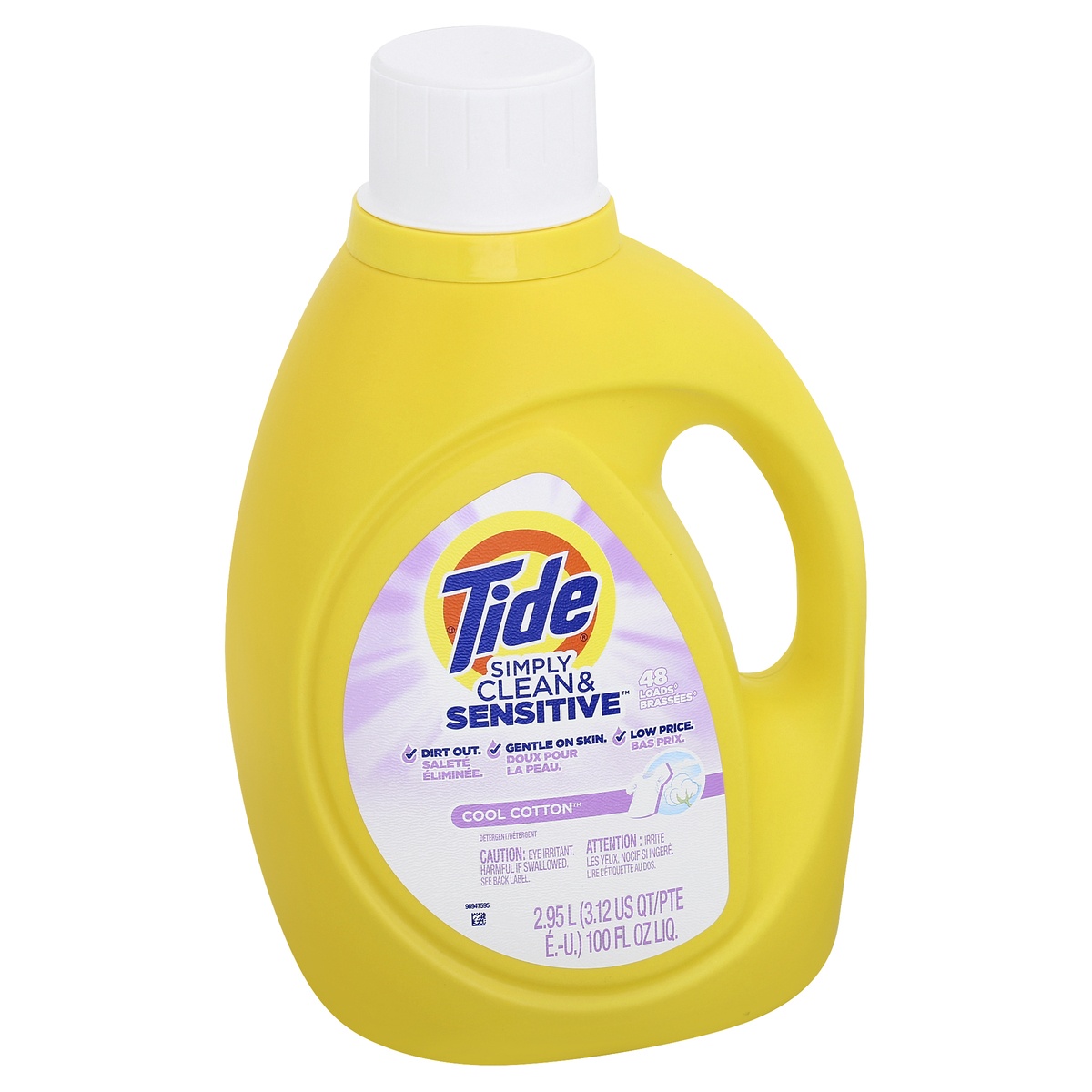 slide 1 of 1, Tide Detergent, 100 oz