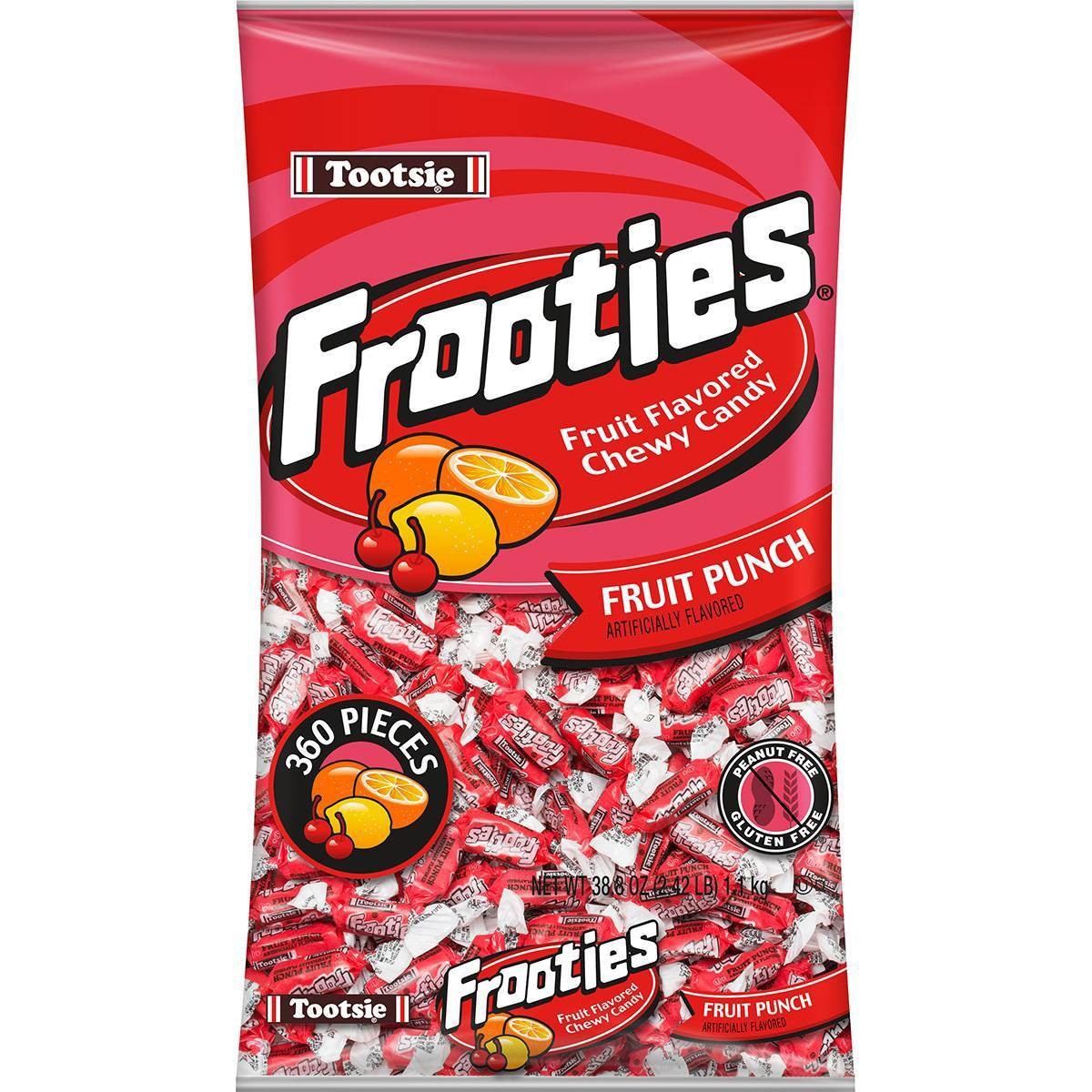 slide 1 of 3, Tootsie Frooties Fruit Punch Flavor, 38.8 oz