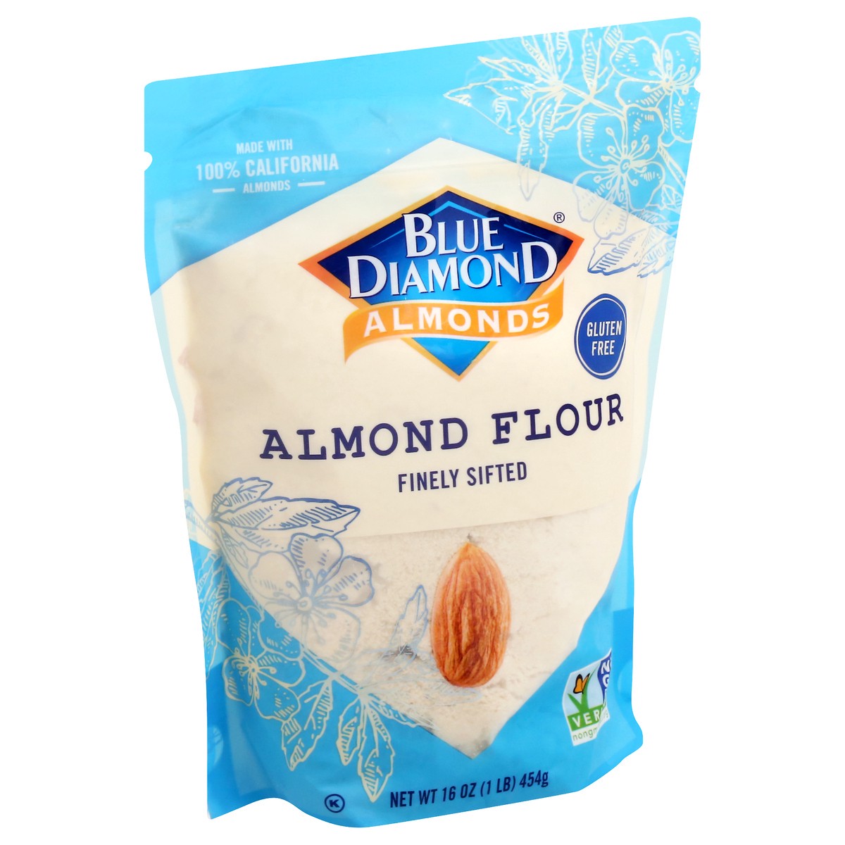 slide 2 of 9, Blue Diamond Finely Sifted Almond Flour 16 oz, 