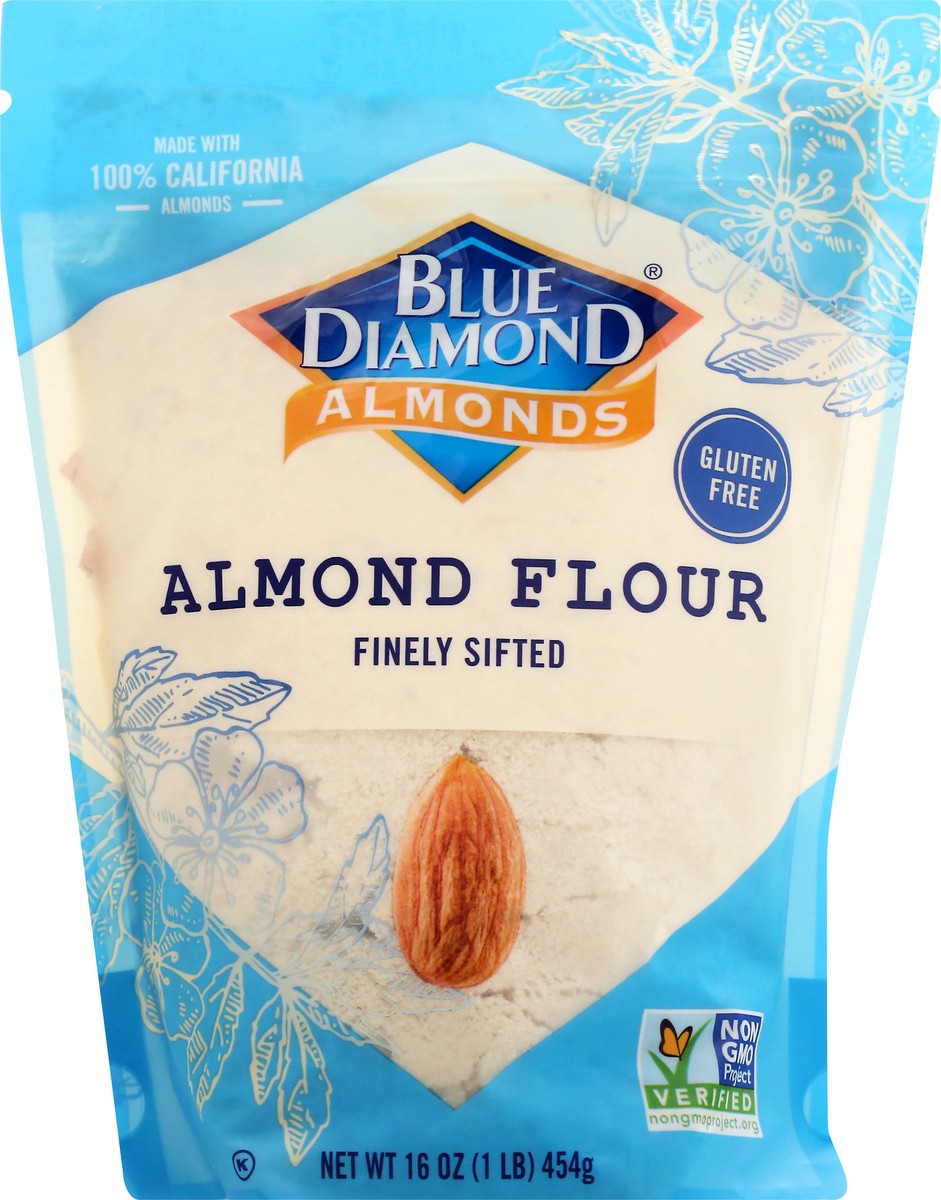 slide 1 of 9, Blue Diamond Almond Flour Gluten Free, 16 oz