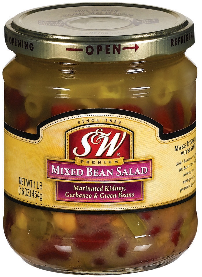 slide 1 of 1, S&W Mixed Bean Salad, 1 ct