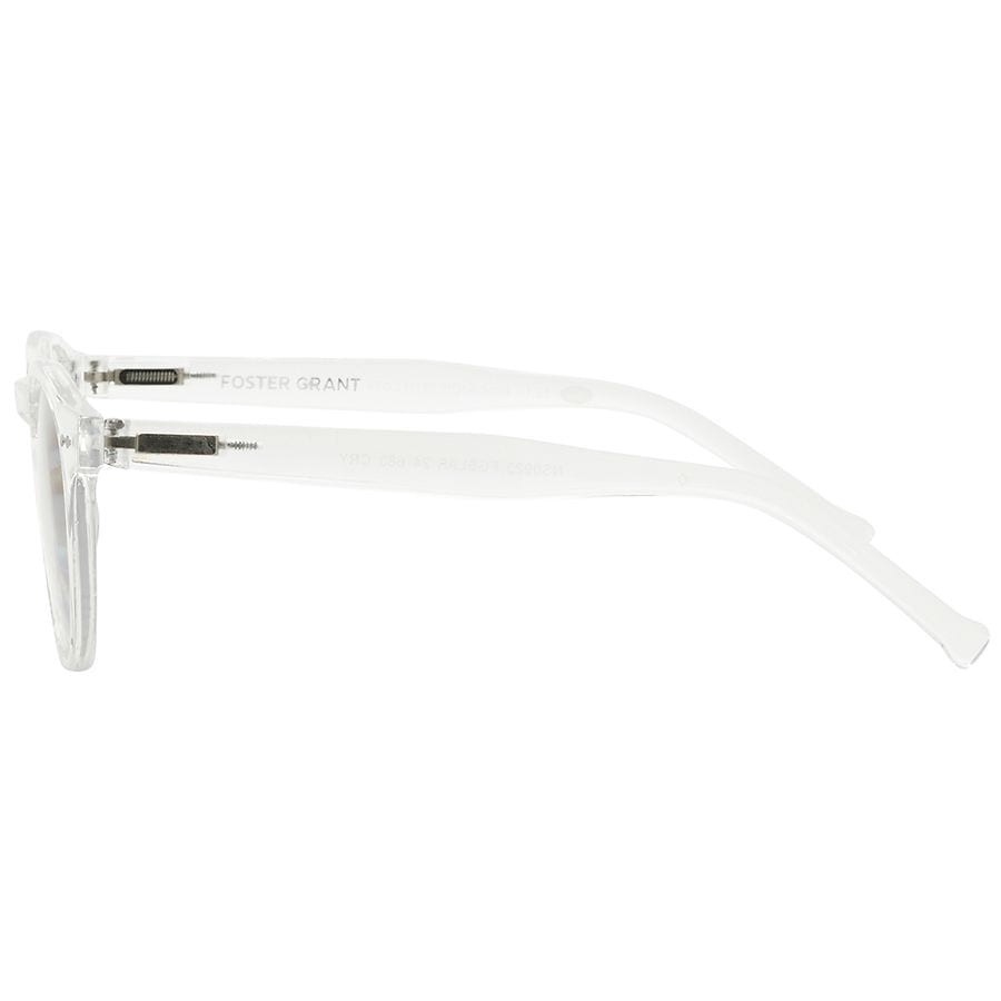 slide 4 of 4, Foster Grant Blue Light Anti-Fog Reading Glasses Crystal, +3.25 1pair