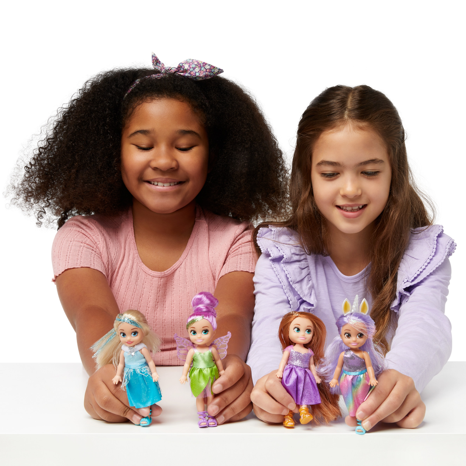 slide 3 of 8, ZURU Sparkle Girlz Little Friends Set of 10 Dolls (syles may vary), 1 ct