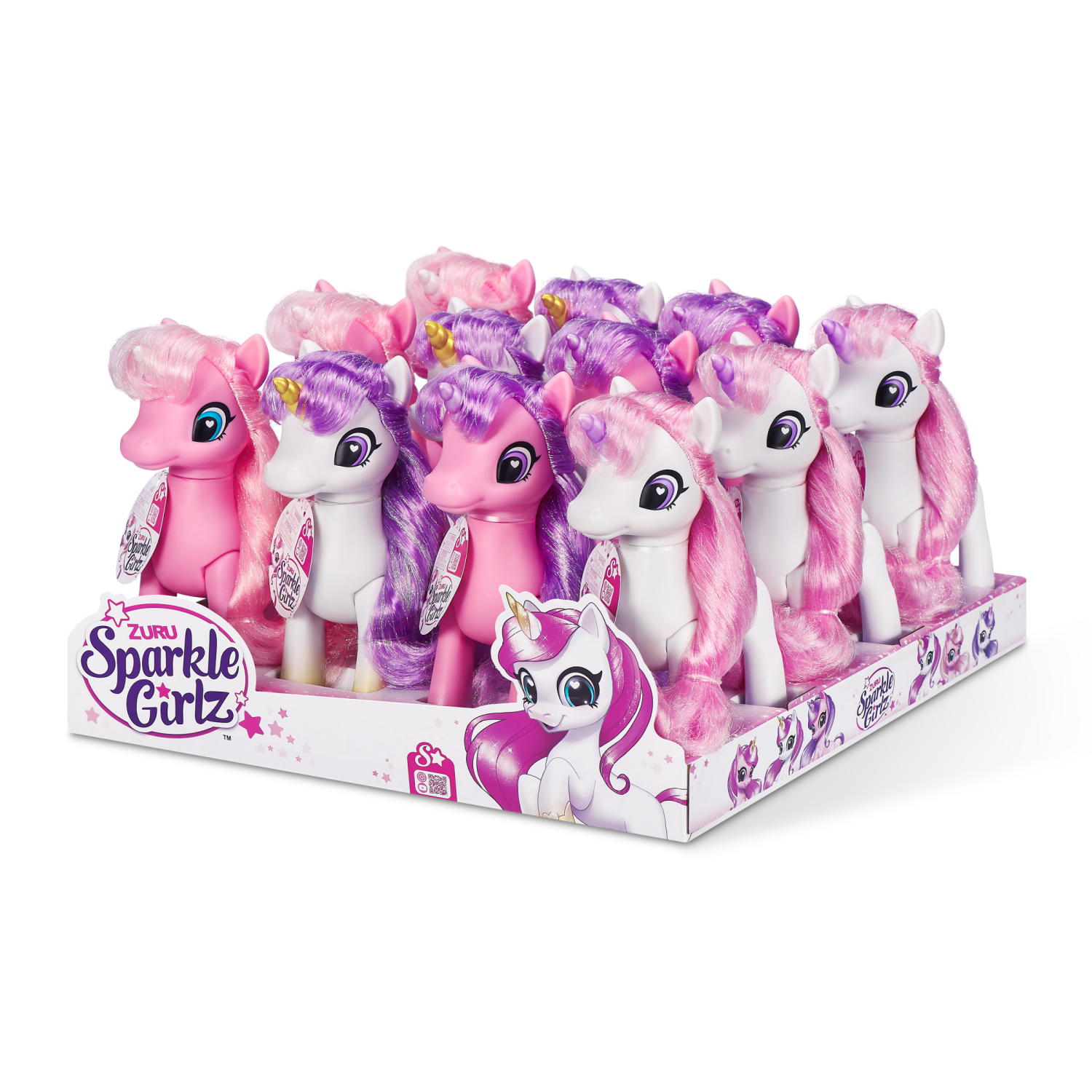 slide 4 of 7, Zuru Sparkle Girlz Unicorn Toy, 1 ct