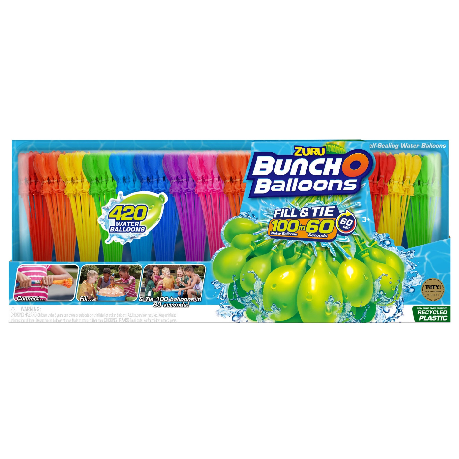 slide 1 of 5, Zuru Bunch O Balloons, 420 Total Count, 1 ct