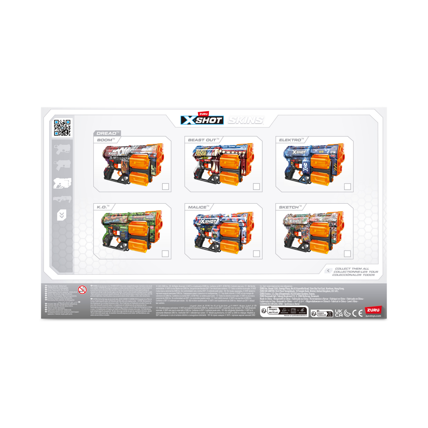 slide 4 of 8, Zuru X-SHOT SKINS DREAD, 1 ct