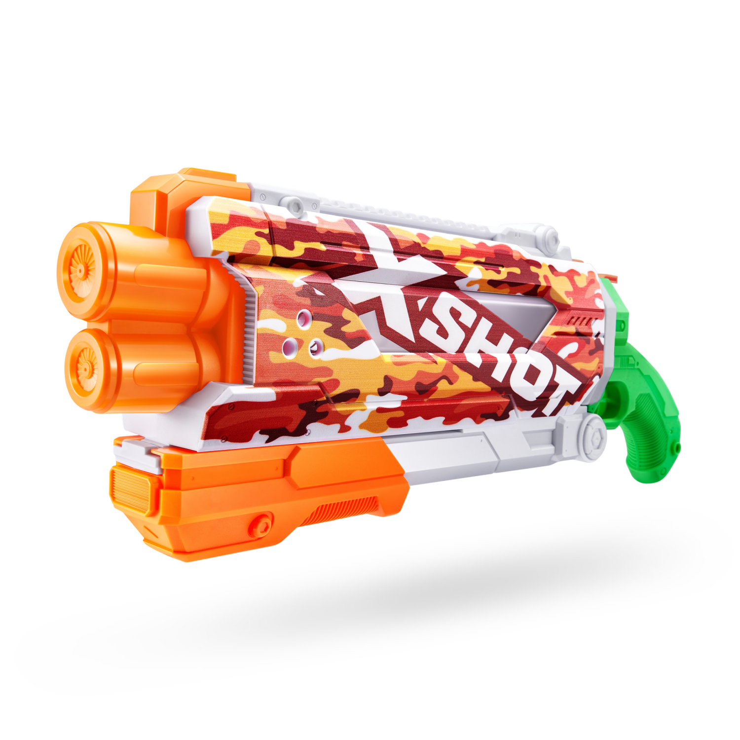slide 2 of 8, X-Shot Water Fast-Fill SKINS-Pump Action Water Blaster Double Pack by ZURU, 1 ct