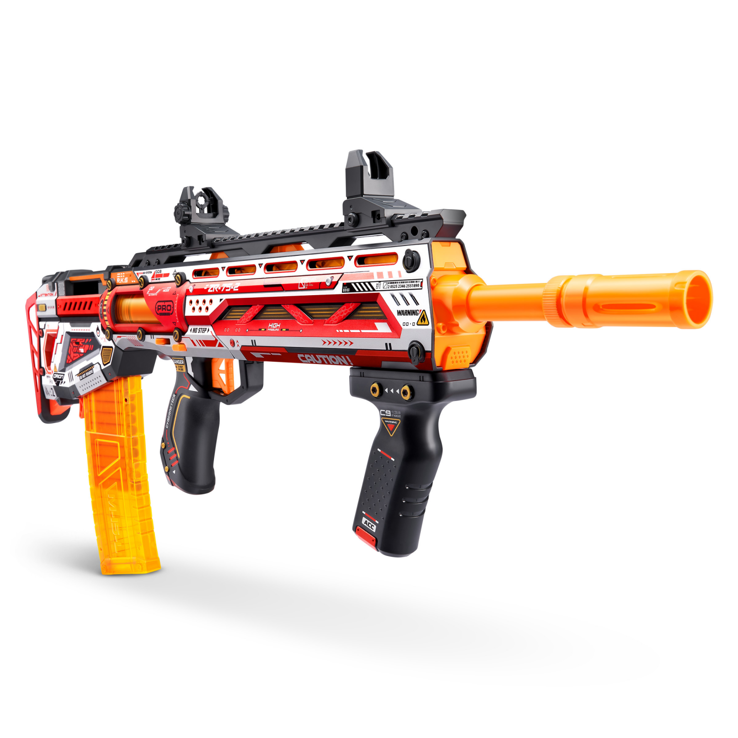 slide 3 of 8, Zuru X-Shot SKINS Pro Series Longshot Foam Blaster with 40 Darts, 1 ct