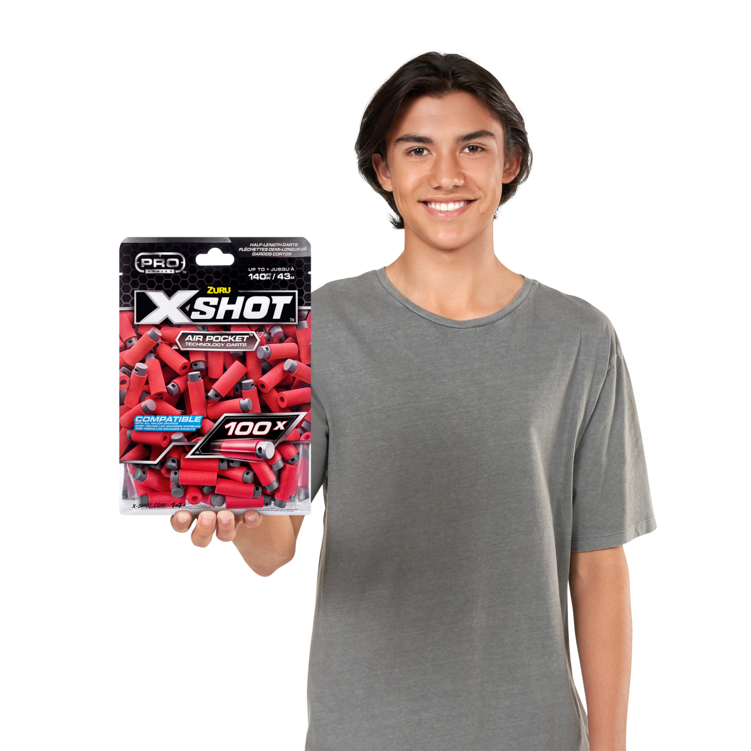 slide 3 of 8, Zuru XSHOT Pro Series Dart Refills, 100 ct