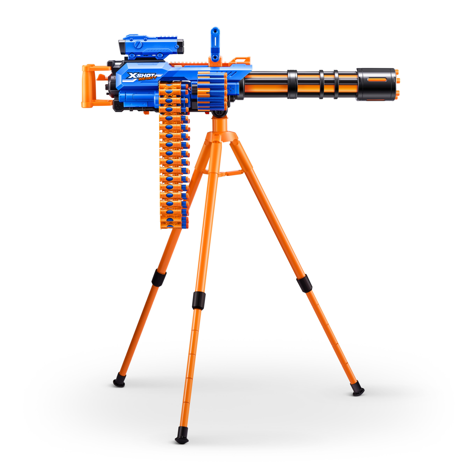 slide 7 of 8, Zuru X-Shot-Insanity-Series 1 Motorized Rage Fire Gatlin Blaster, 1 ct