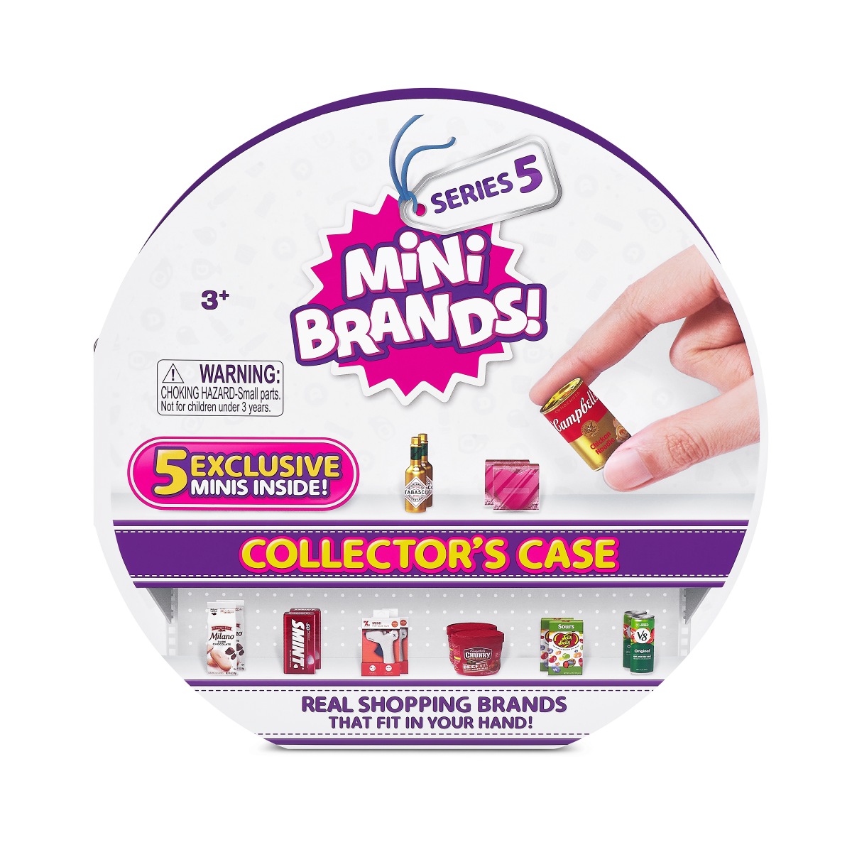 slide 1 of 1, Mini Brands Series 5 Collector's Case with 5 Exclusive Minis by ZURU, 1 ct