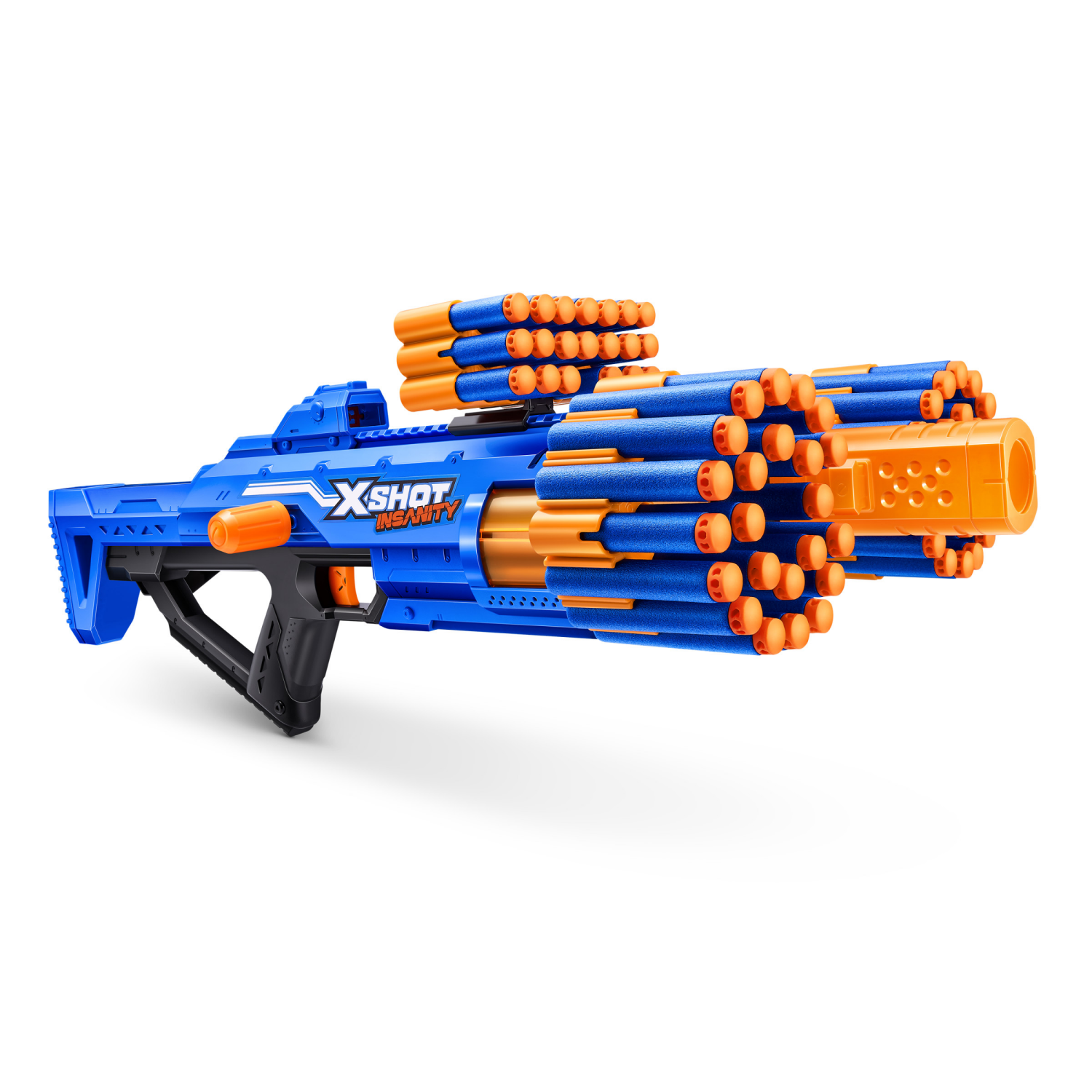 slide 3 of 8, X-Shot Zuru X-Shot Insanity Berzerko Foam Blaster with 48 Darts, 1 ct