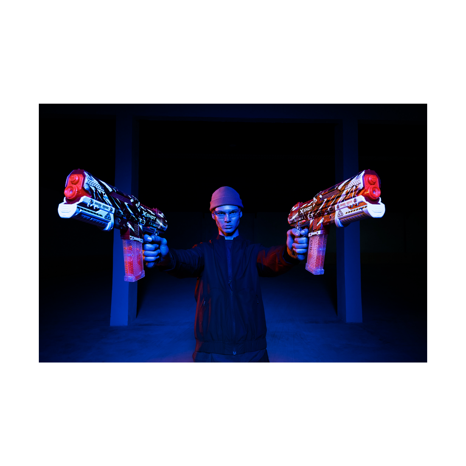 slide 2 of 8, X-Shot Hyper Gel Small Blaster, 1 ct