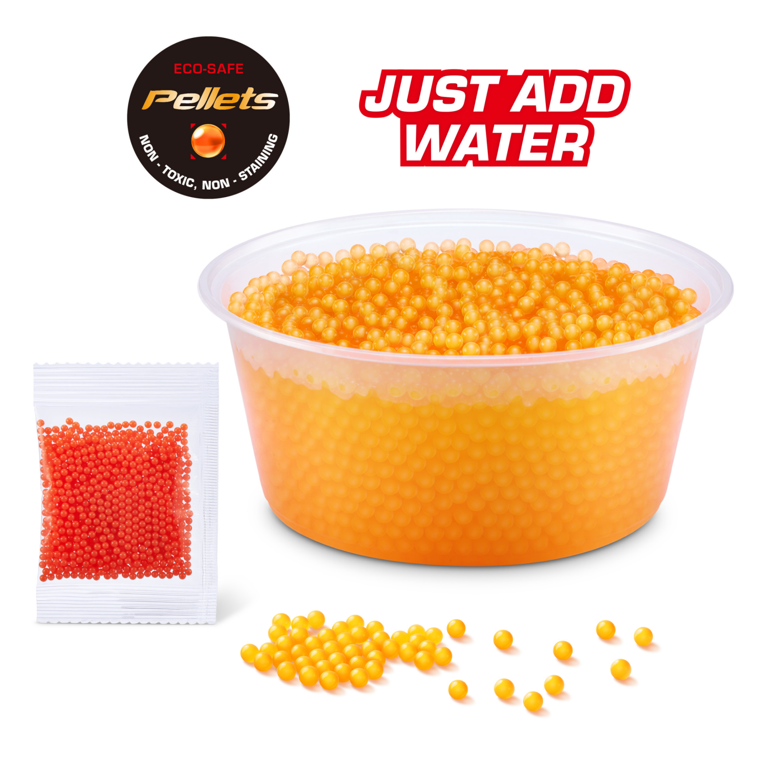 slide 7 of 8, X-Shot Hyper Gel Small Blaster, 1 ct