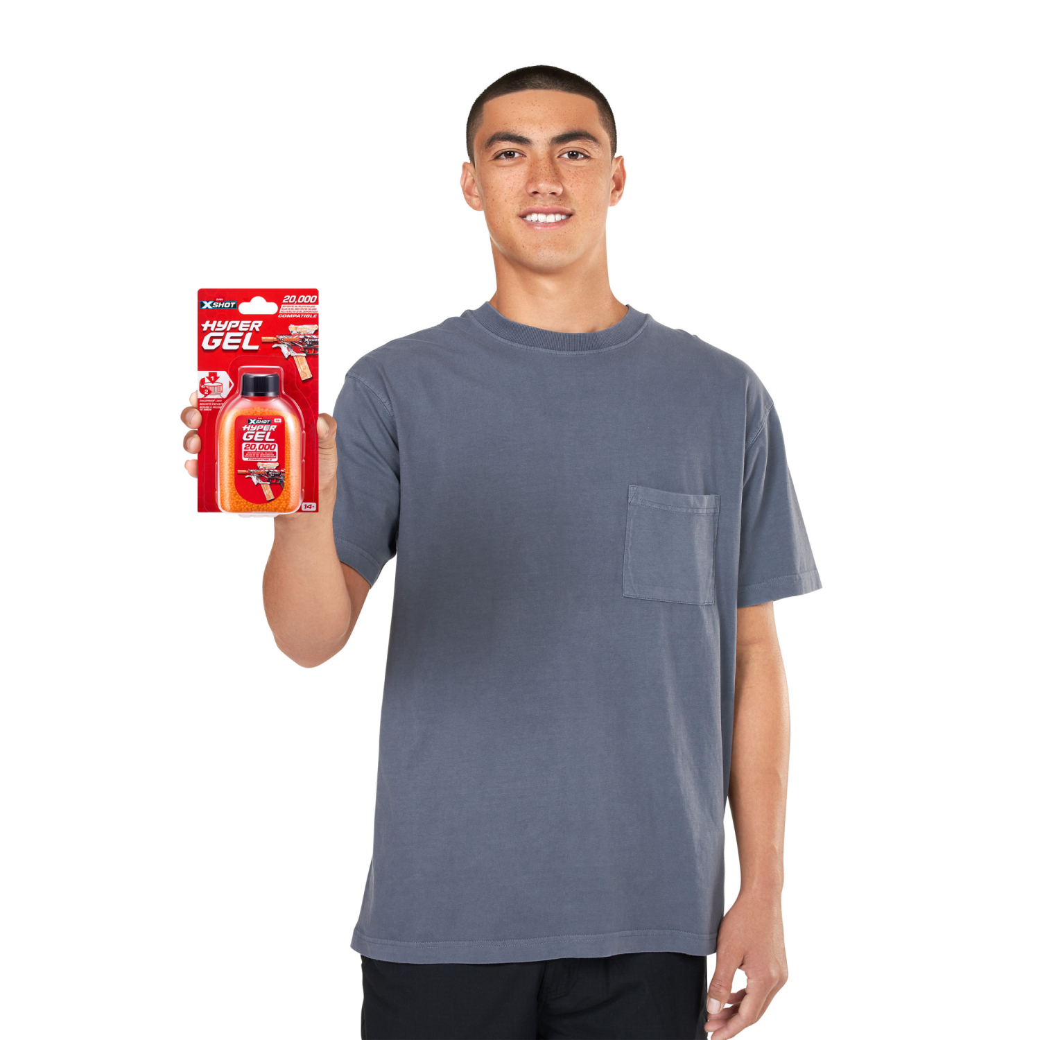 slide 2 of 8, Zuru X-Shot Hyper Gel Dehydrated Gel Pellets Refill, 20000 ct