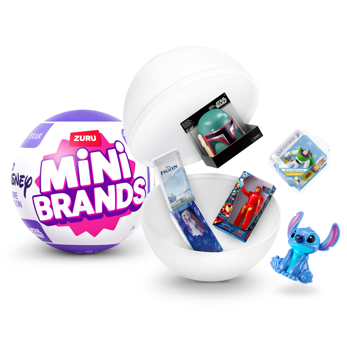 slide 1 of 8, Mini Brands Disney Series 3 Collectible Capsule, 1 ct