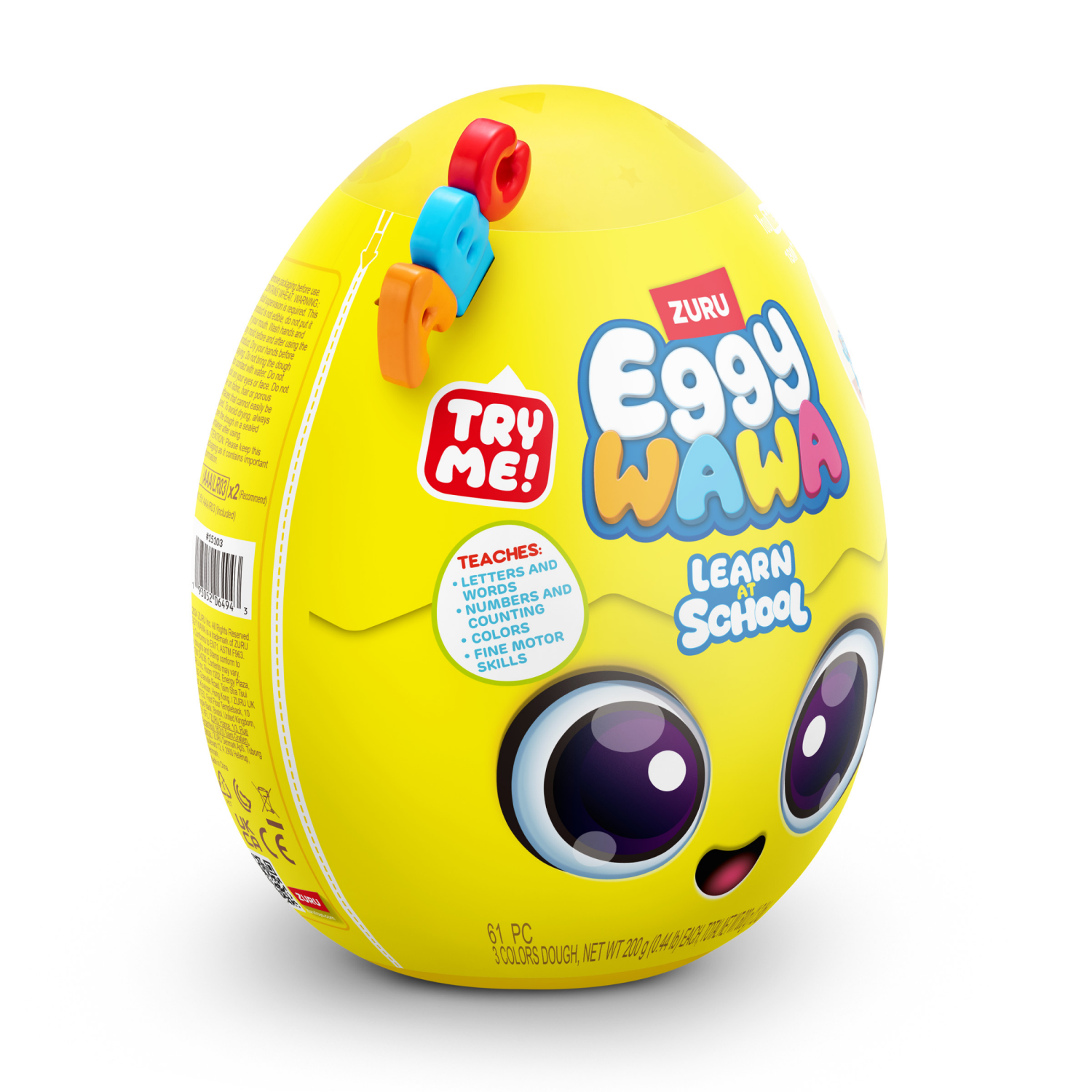 slide 4 of 8, Eggy Wawa School Surprise Egg, 1 ct