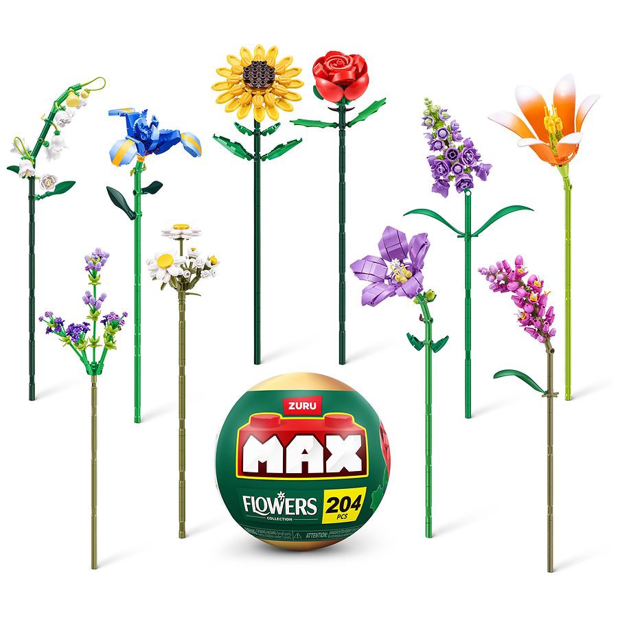 slide 5 of 5, ZURU Max Garden Long Flowers, 1 ct