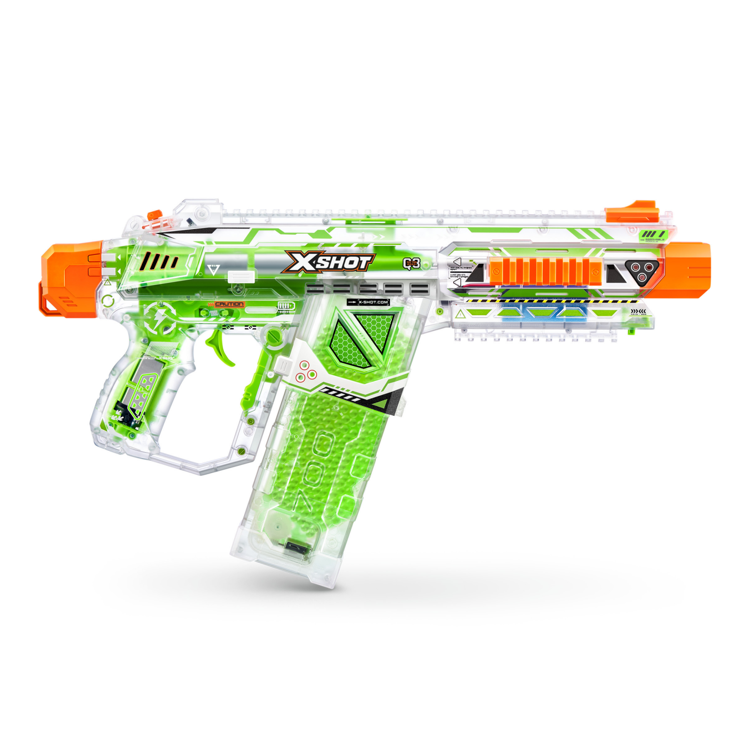 slide 6 of 8, X-Shot Hyper Gel Glow in the Dark HPG-700 Blaster, 1 ct