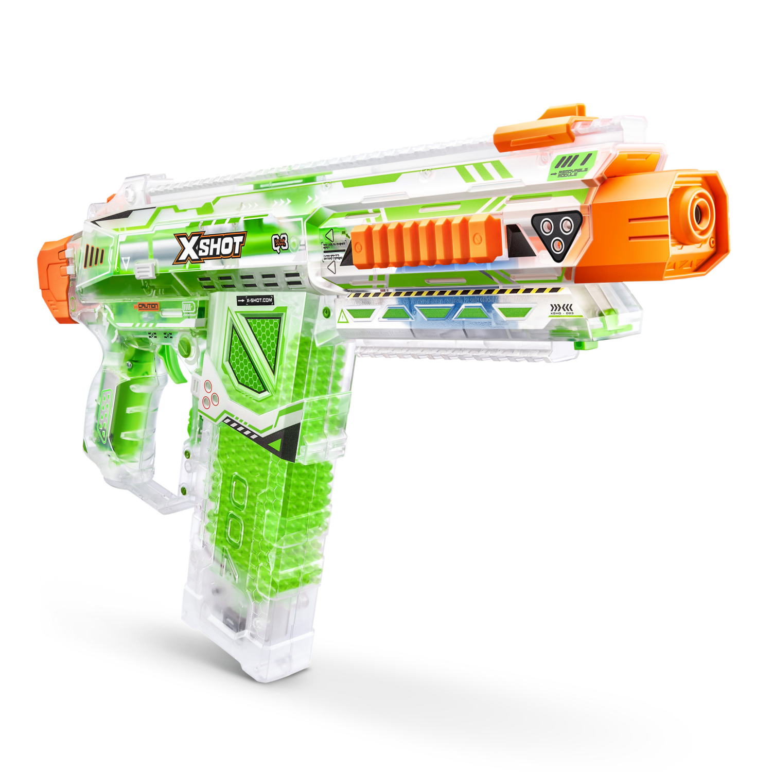 slide 7 of 8, X-Shot Hyper Gel Glow in the Dark HPG-700 Blaster, 1 ct