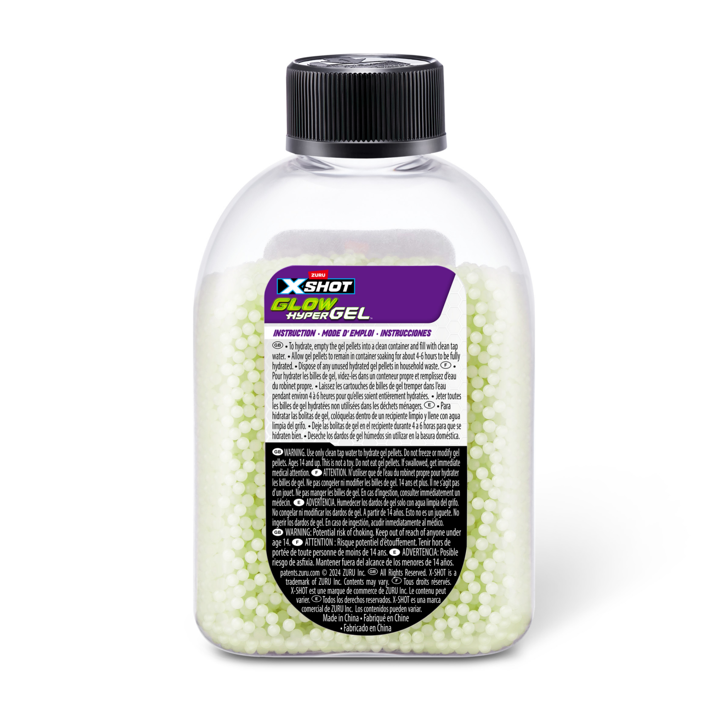 slide 7 of 8, X-Shot Glow-in-the-Dark Gellets, 1 ct