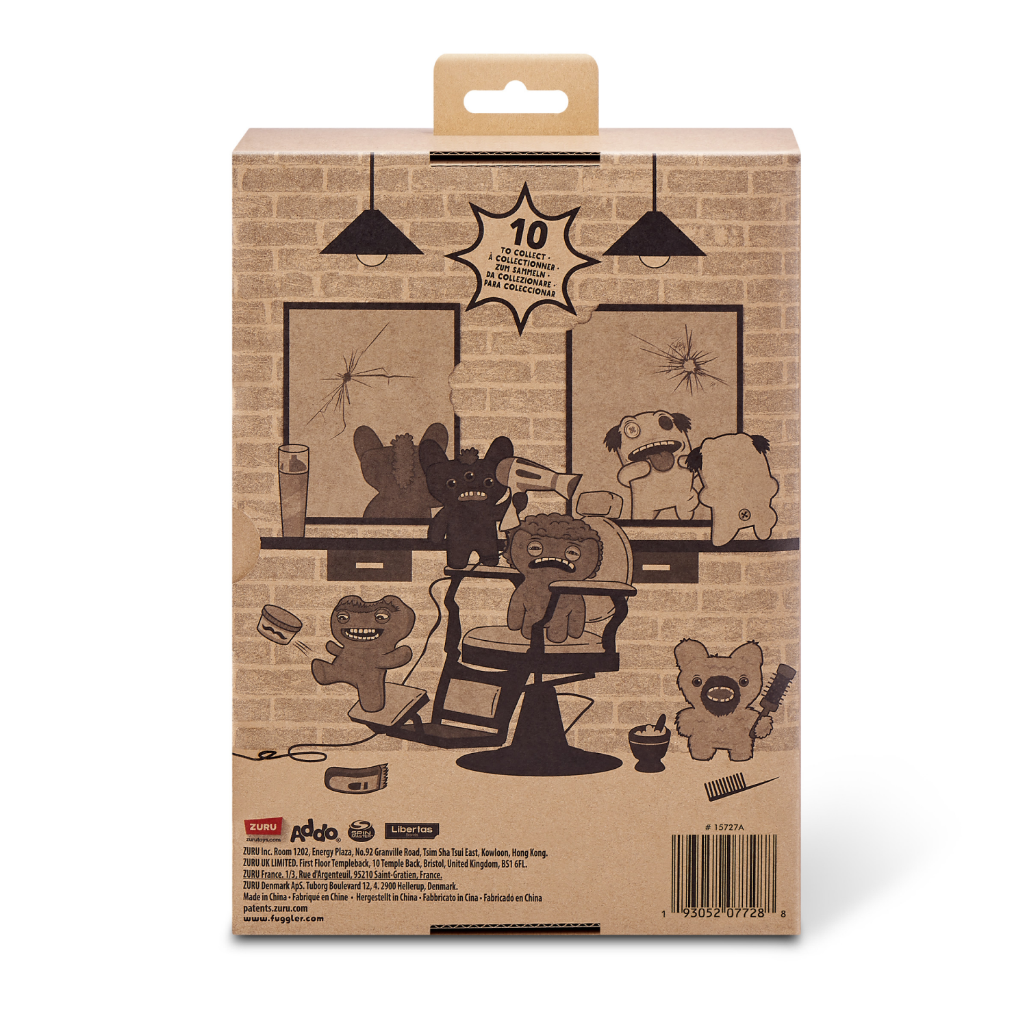 slide 2 of 8, Fuggler Hairy Fuggs 9-inch Series 1 by ZURU, 1 ct