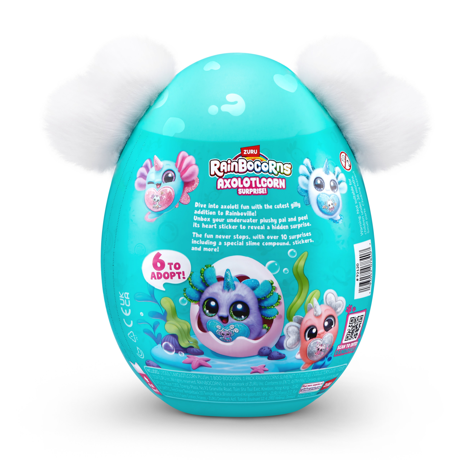 slide 2 of 7, Rainbocorns Axolotlcorn Surprise! 1 Set, 1 ct