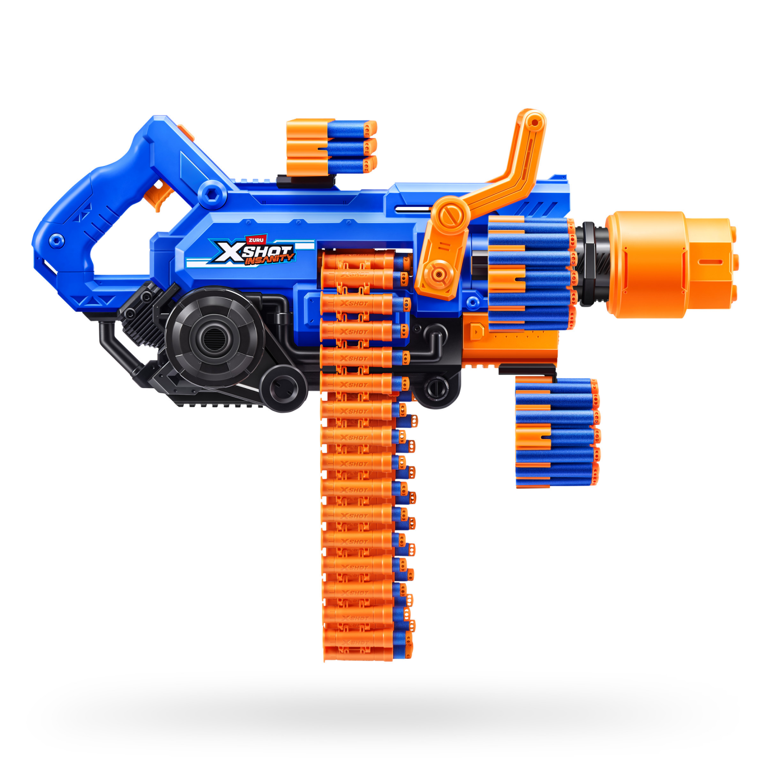 slide 2 of 6, XSHOT Insanity Smoking Barrel Toy Dart Blaster by ZURU, 1 ct