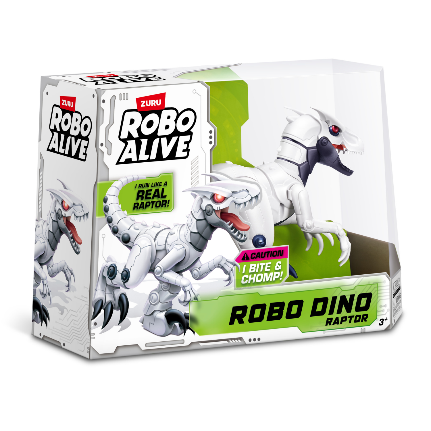 slide 5 of 6, Robo Alive Velociraptor Animal Figure, 1 ct
