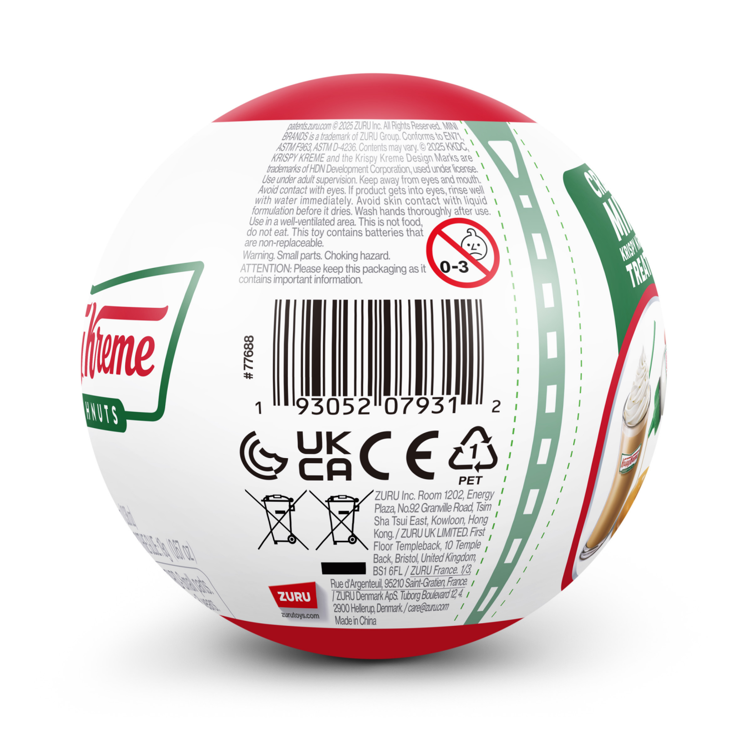 slide 2 of 8, ZURU Mini Brands Create Krispy Kreme Series 1 Capsule by ZURU, 1 capsule