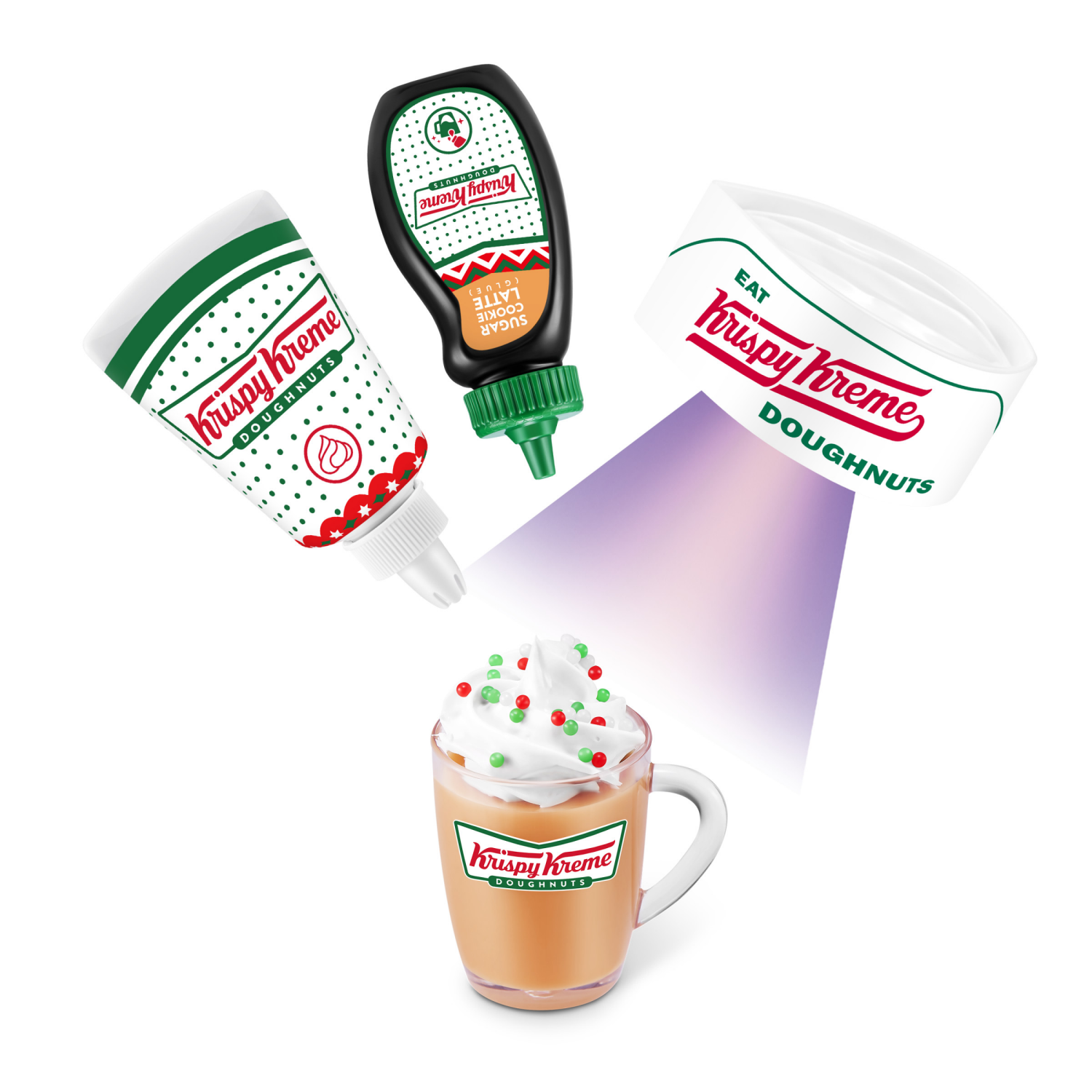 slide 3 of 8, Mini Brands Krispy Kreme Christmas Series 1, 1 ct