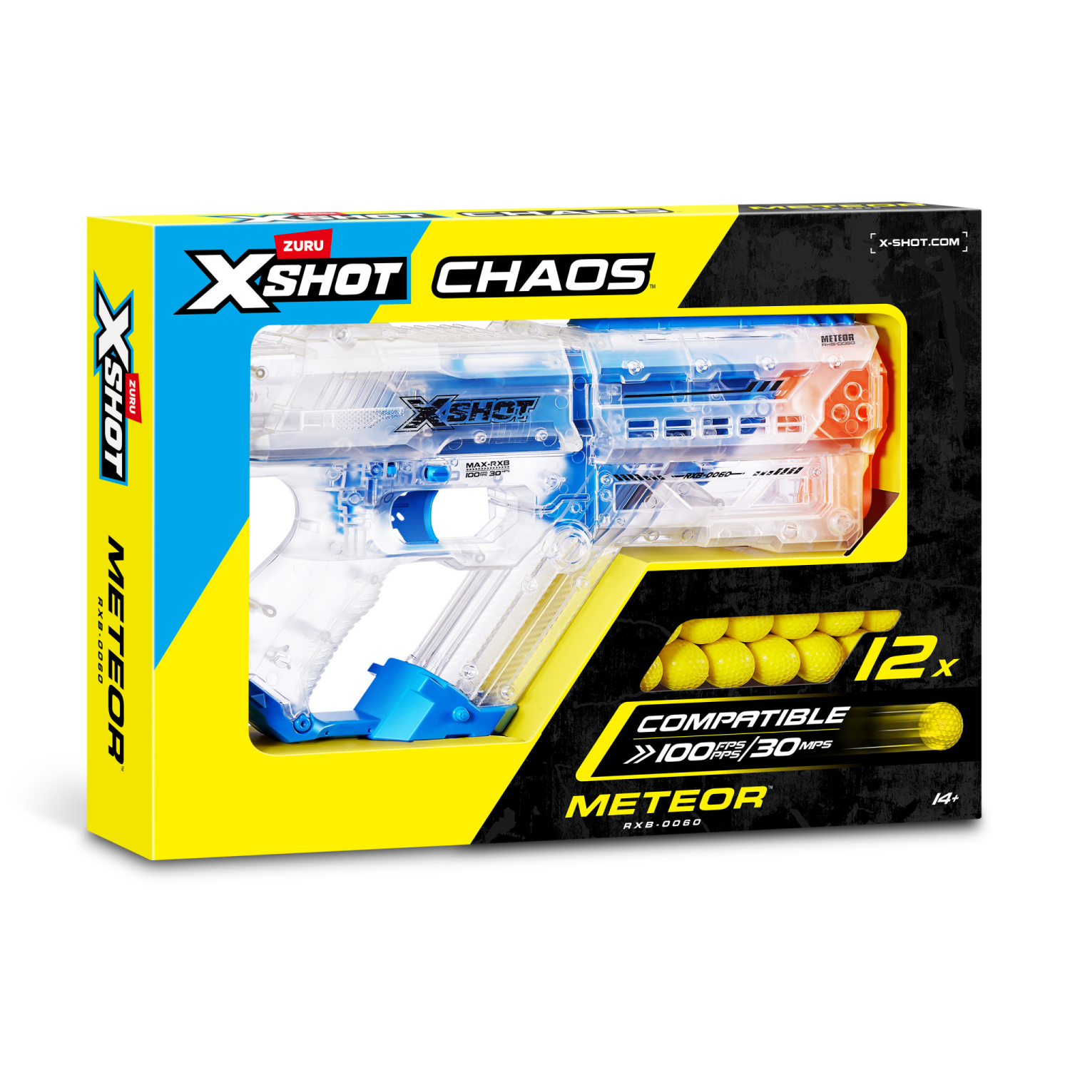 slide 4 of 7, XSHOT Meteor by ZURU, 1 ct