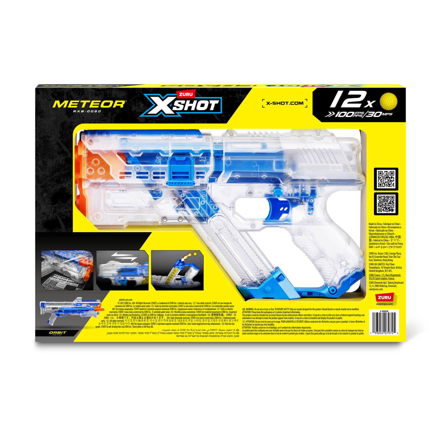 slide 7 of 7, XSHOT Meteor by ZURU, 1 ct