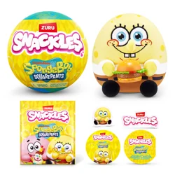 ZURU Snackles Licensed Character SpongeBob Squarepants 5-inch Plush by ZURU