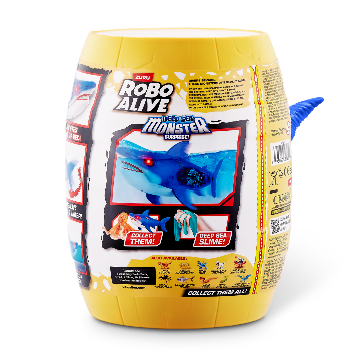 slide 2 of 8, Robo Alive Monsters of the Deep Animal Figure - 4pk, 4 ct