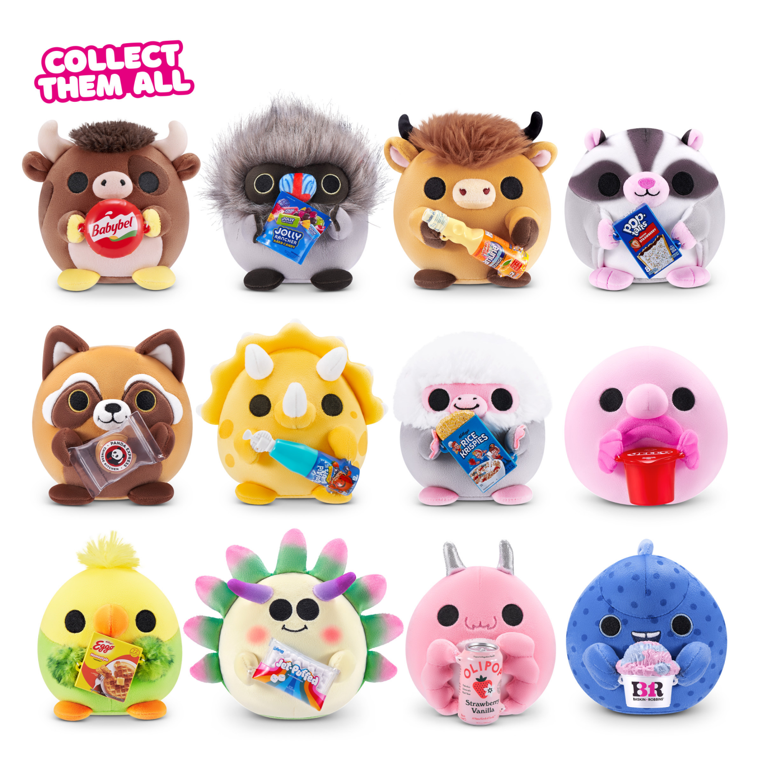 slide 7 of 7, ZURU Snackles Licensed Series 3 5-inch Plush by ZURU, 1 ct