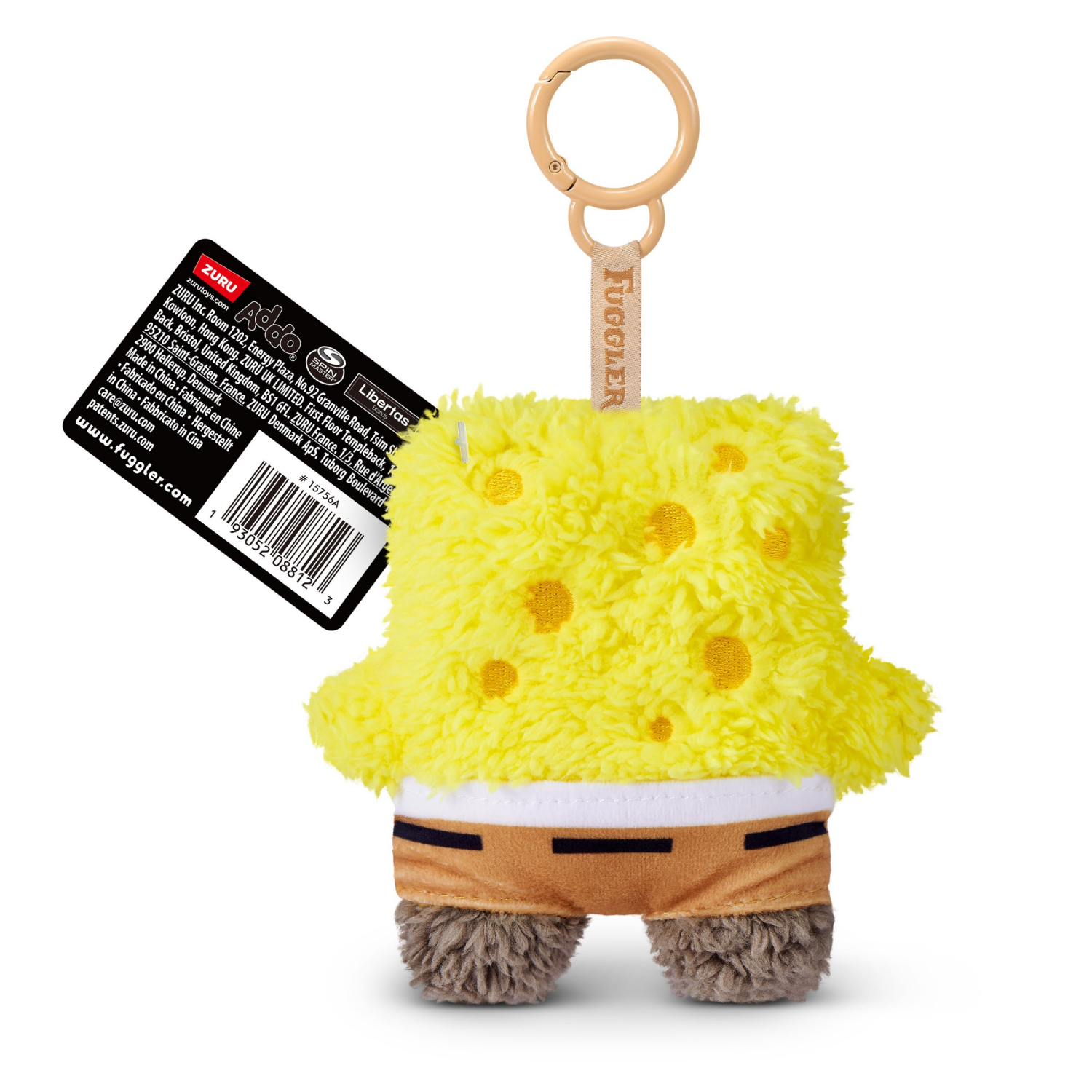 slide 2 of 6, Fuggler Spongebob 5-Inch Licensed Keyring Assortment By Zuru, 1 ct