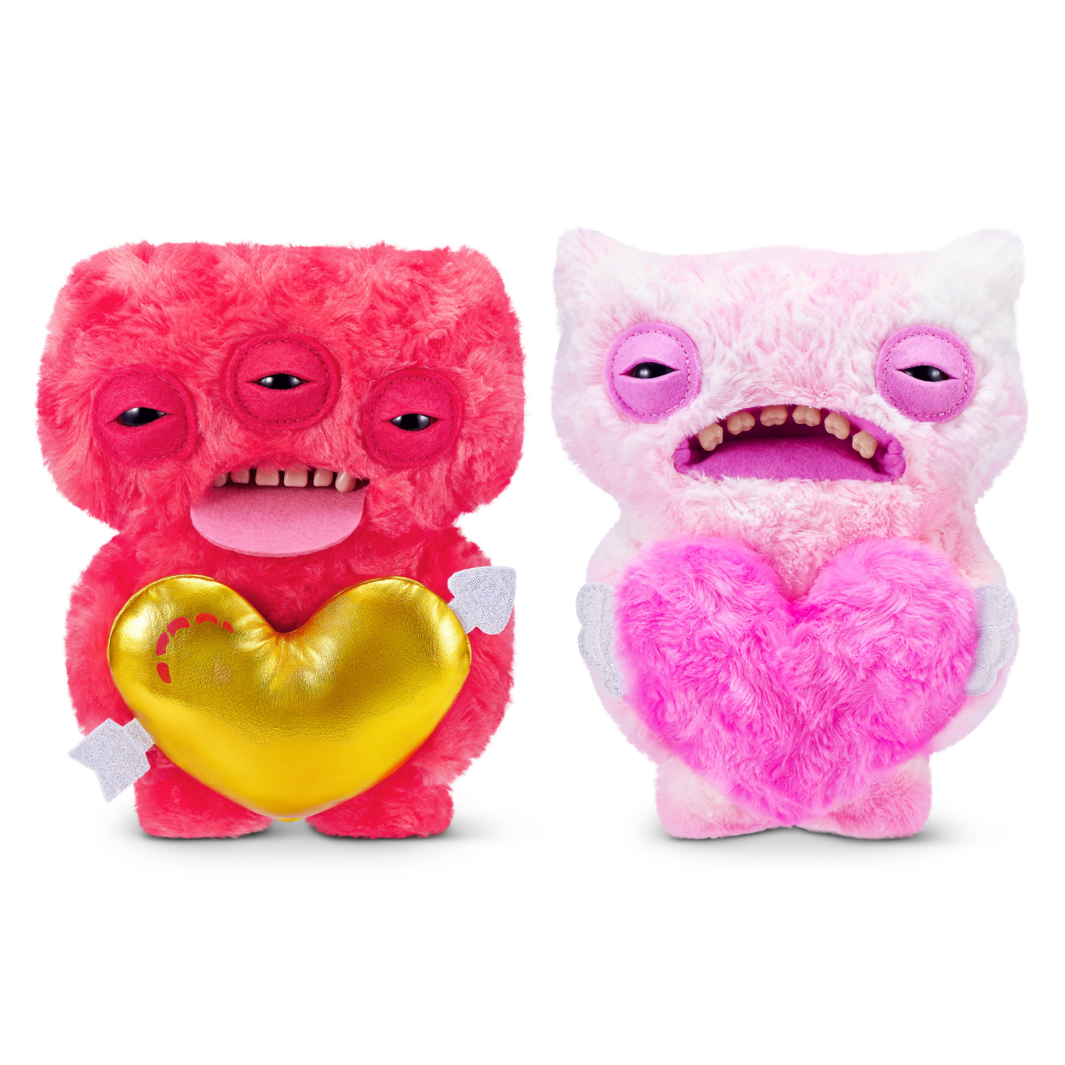 slide 5 of 6, ZURU Fuggler-Non Licensed Seasonal-Series 2-Love Fuggs Plush 9'', 1 ct