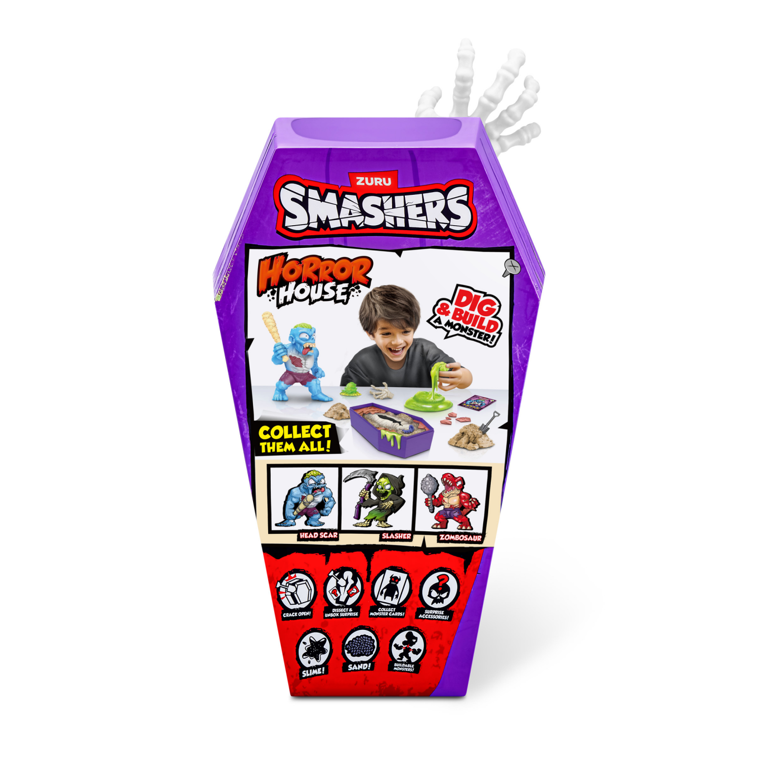 slide 4 of 8, ZURU Smashers Horror House Series 1 by ZURU, 1 ct