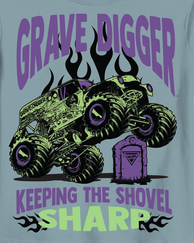slide 2 of 2, Carter's Kid Monster Jam Tee Multi 14, 1 ct