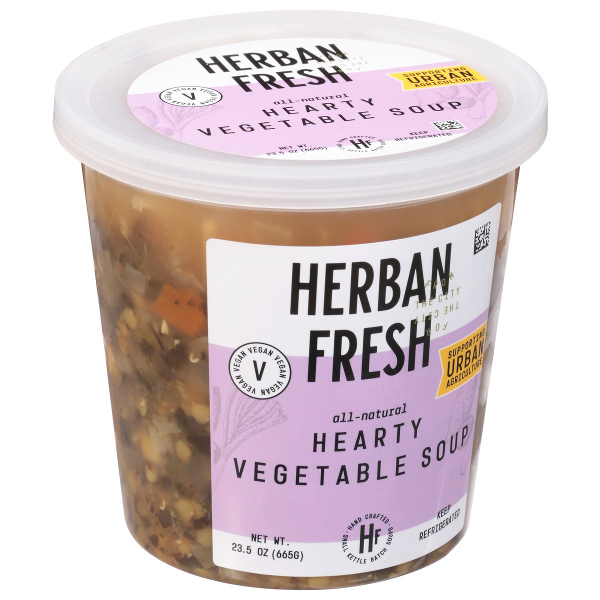 slide 5 of 9, Herban Fresh Hearty Vegetable Soup 23.5 oz, 23.5 oz