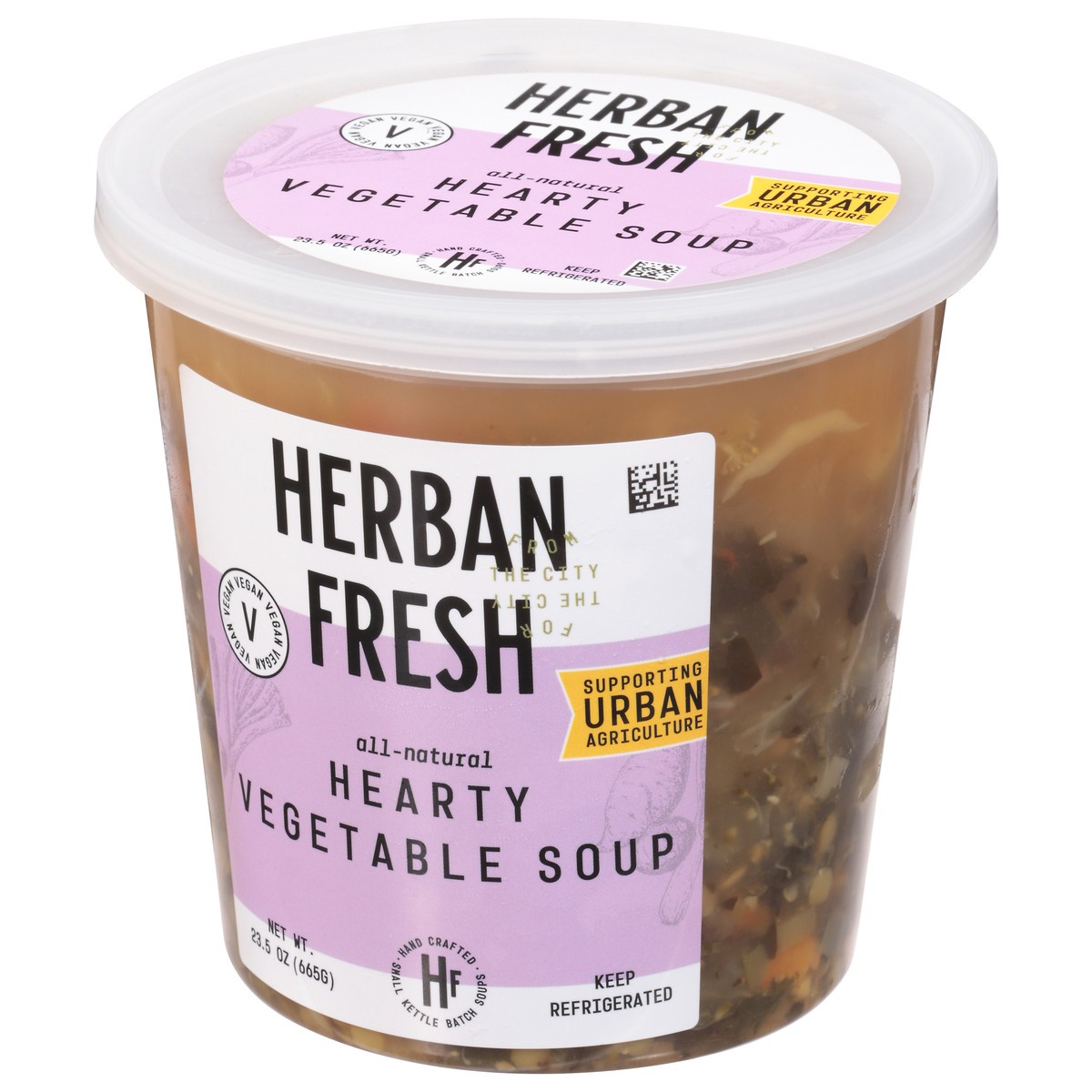 slide 9 of 9, Herban Fresh Hearty Vegetable Soup 23.5 oz, 23.5 oz