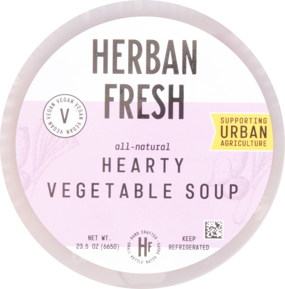 slide 6 of 9, Herban Fresh Hearty Vegetable Soup 23.5 oz, 23.5 oz