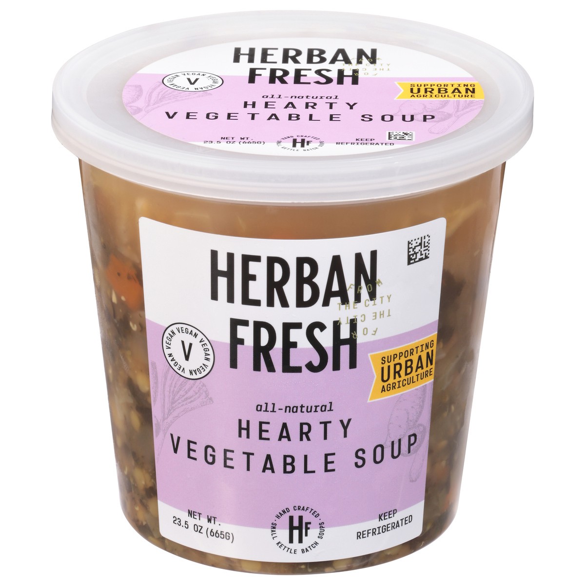 slide 1 of 9, Herban Fresh Hearty Vegetable Soup 23.5 oz, 23.5 oz